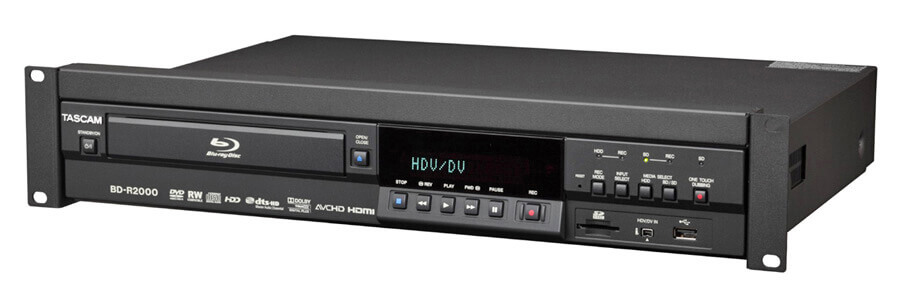 TASCAM BDR2000 Professional Blu-ray Disc Recorder