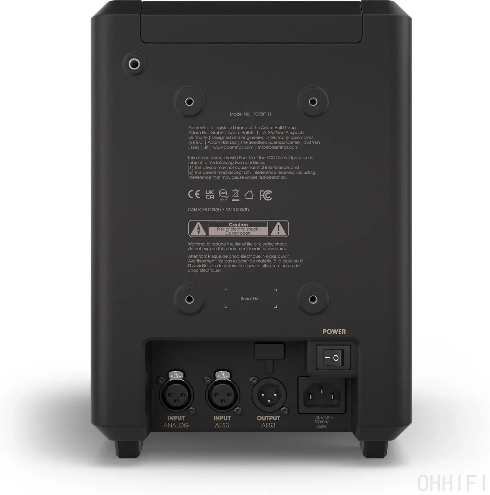 Palmer Orbit 11 Coaxial Studio Monitor Review